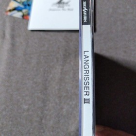 No manual Langrisser 3 Sega Saturn