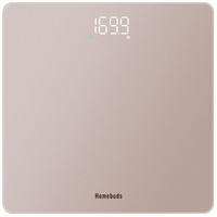 Personenwaage Digital Hohe PräZision 0,05Kg 182Kg Step-On Weiß Led RoséGold