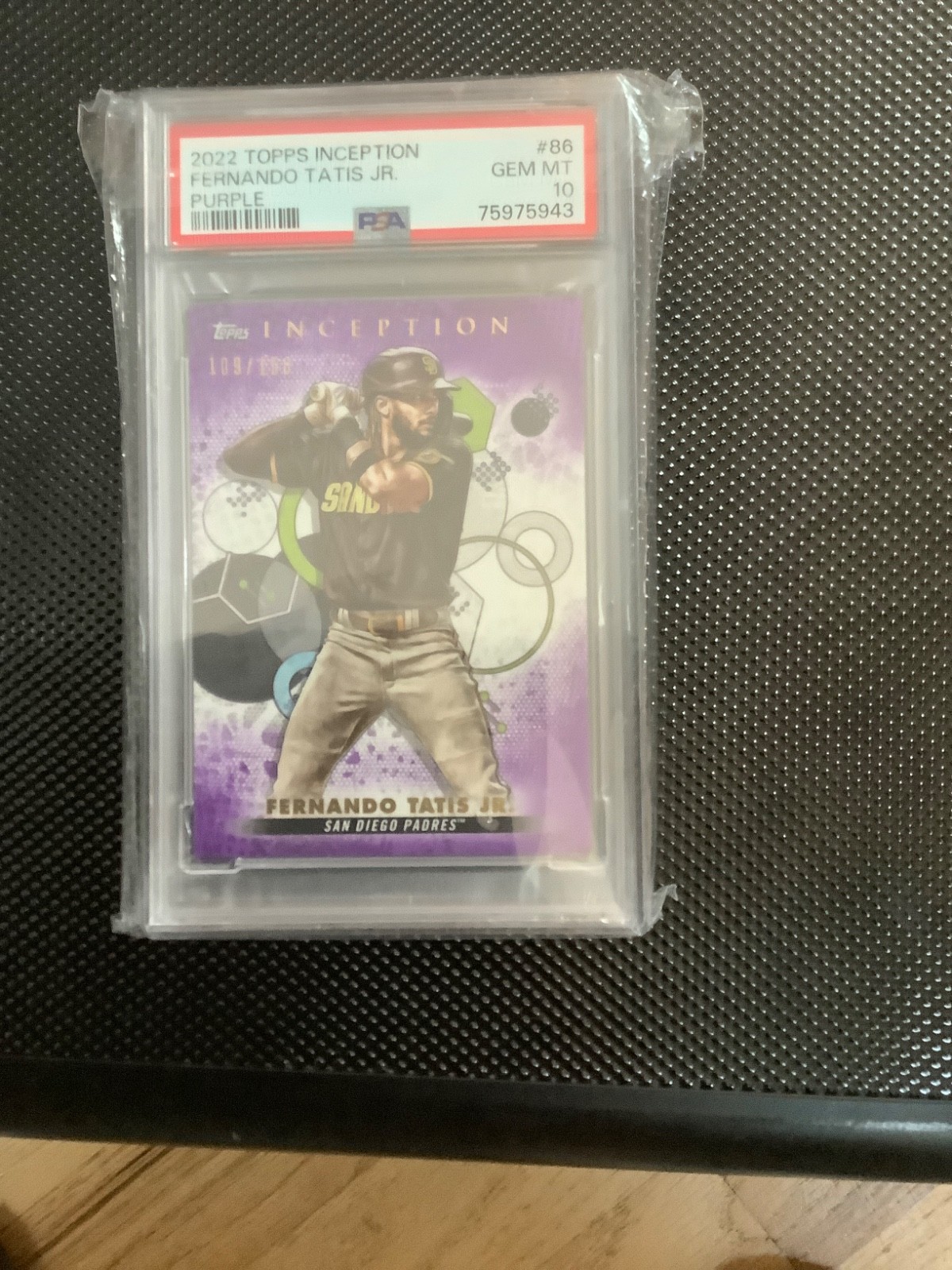 fernando tatis jr 109/150 psa 10