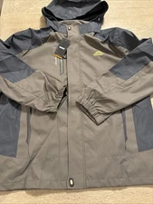 Tacvasen Men's Waterproof Soft Shell Jacket Outdoor Work Windbreaker 2X