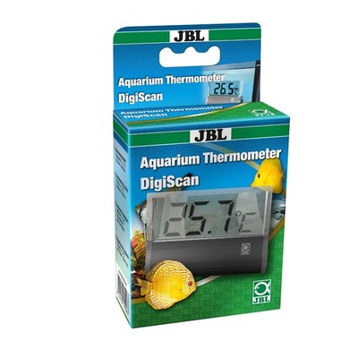 JBL  DigiScan Digitales  Aquarium Thermometer Aquarienscheiben Klebethermometer