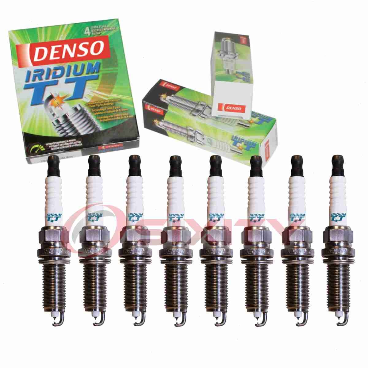 8 pc Denso Iridium TT Spark Plugs for 2013-2014 Mercedes-Benz CL550 4.6L V8 ch