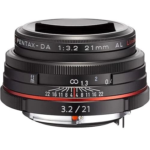 PENTAX Thin Wide Angle Single Focus Lens HD PENTAX-DA 21mm F3.2AL Limited Black - Image 2 of 2