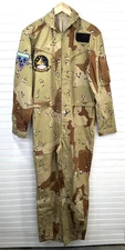 Desert Storm US Navy VA-115 Camo Party Flight Suit - Private Purchase
