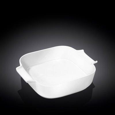 Wilmax Porzellan-Auflaufform mit Griffen, 780 ml   WL-997024/1C