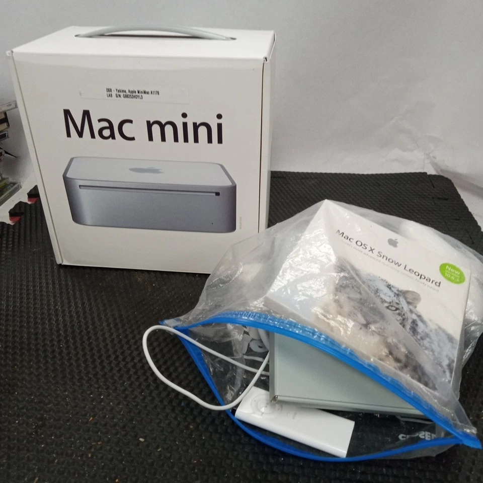 Apple A1176 Mac Mini Desktop Intel Core 2 Duo 1.83GHz 1GB RAM 80GB Used Open Box - Image 4 of 4