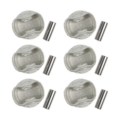 6pcs Pistons& Rings Set Fits For Hyundai Kia G6EA 2.7 23410-3E001 New