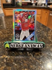 Mike Trout Angels 2023 Topps Chrome Update Series 1988 Refractor #88CU-2