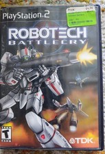 Robotech: Battlecry (Sony PlayStation 2, 2002) - Complete, Untested