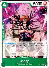 Usopp UC The Azure Sea's Seven Release Event Cards OP14-022 LP