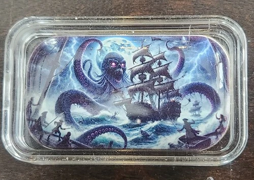 2 oz. .999 Gold Gilded Fine Silver - Hayleybug Mint The Doomed Voyage #9/10 Made