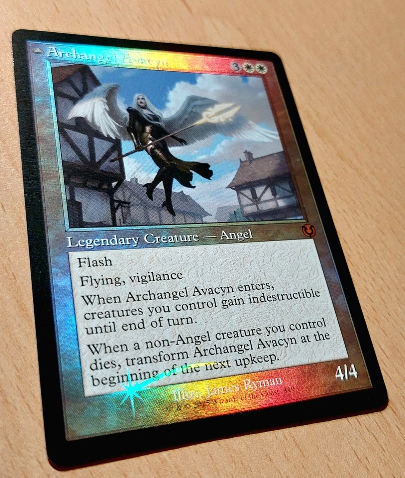 Mtg Magic: # FOIL # Archangel Erzengel Avacyn, English, Legende, Mint, Mythic - Bild 2 von 3
