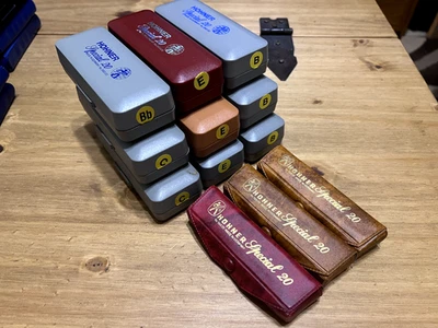 HOHNER Special 20 Marine Band Harmonica NOS Various Keys with Case