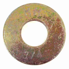 MIDWEST FASTENER 08202 Flat Washer,  For Screw Size 3/4" , Steel Zinc Yellow