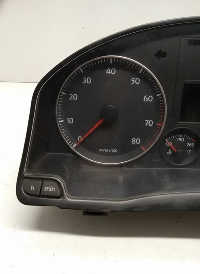 2008-2010 Volkswagen Jetta Speedometer Instrument Cluster 2.5L MPH Assembly Oem Foto 2 de 4