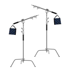 Great Video Maker C360 10.5' Turtle Base C-Stand and Cross Arm Boom Kit 19222323