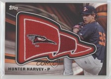 2015 Topps Pro Debut Pennant Manufactured Patch Hunter Harvey #PP-HH Patch l7u