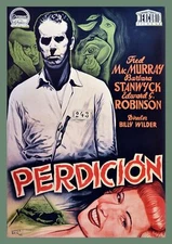 Decoration movie Poster.Home Room Interior design.Perdicion film.6630