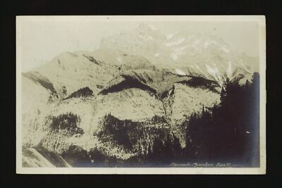 Cascade Mountain Banff Cascade Mountain Located in the Bow River- Old Photo