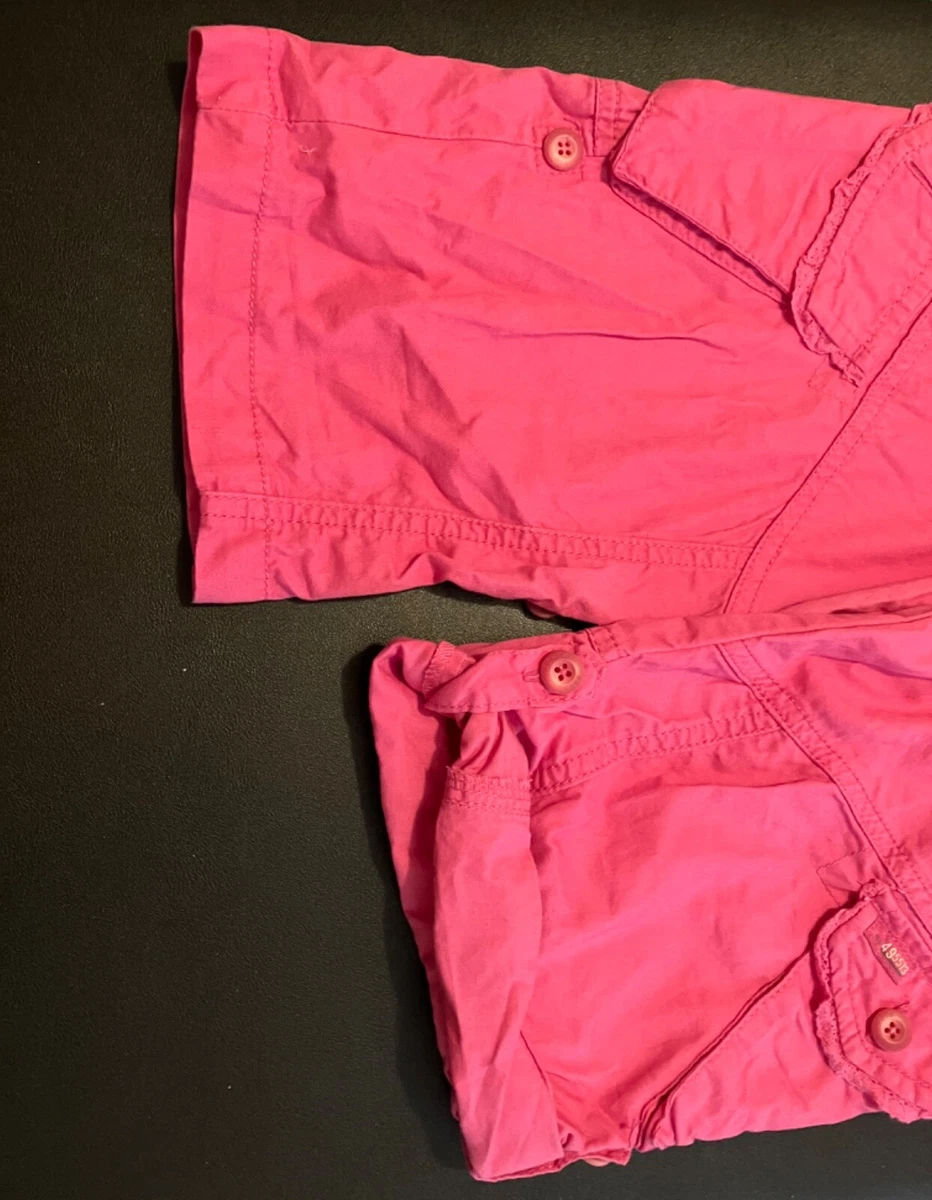 Pantalones capri rosa 100 % algodón The Chidren’s Place con ajuste longitud talla 6/6X