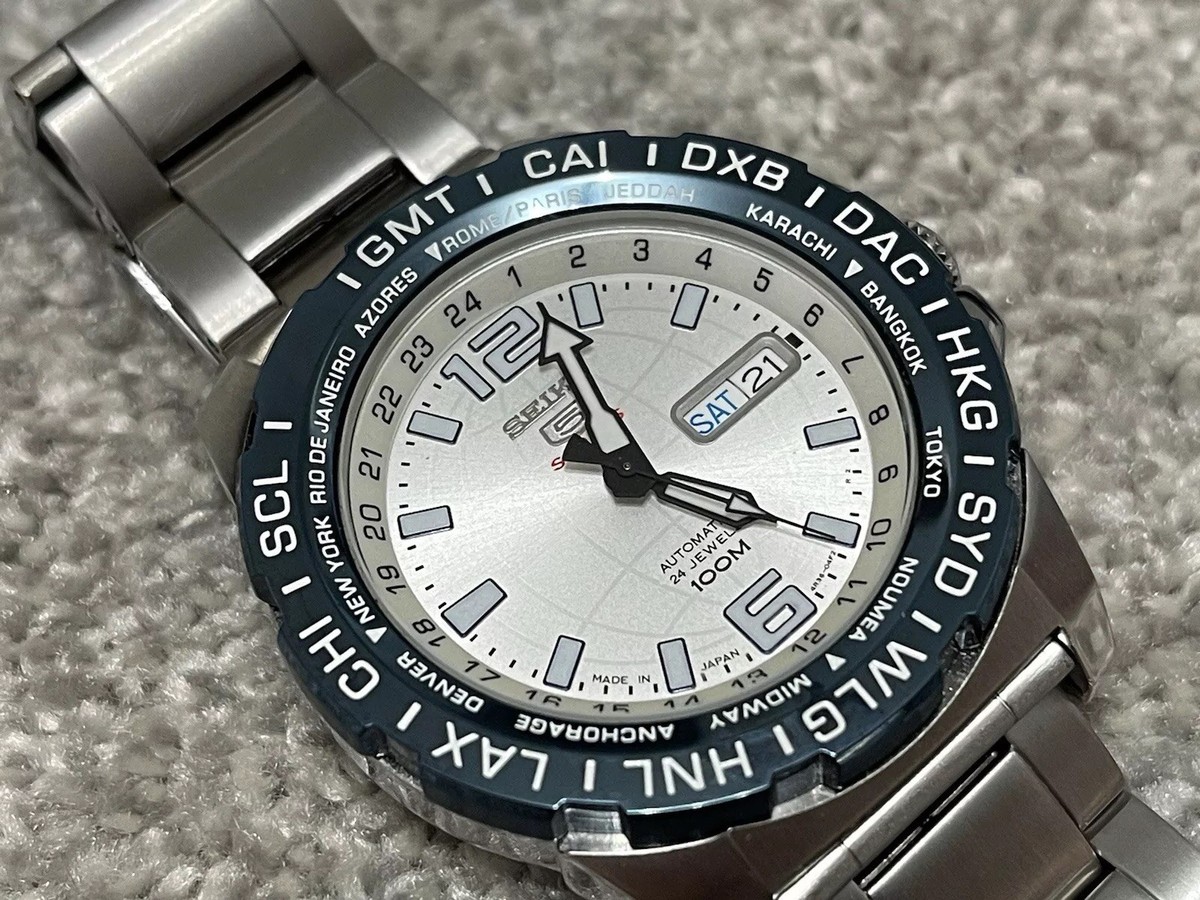 Seiko 5 Sports World Time SRP687J1 | eBay Seiko 5 Sports World Time SRP687J1 | eBay