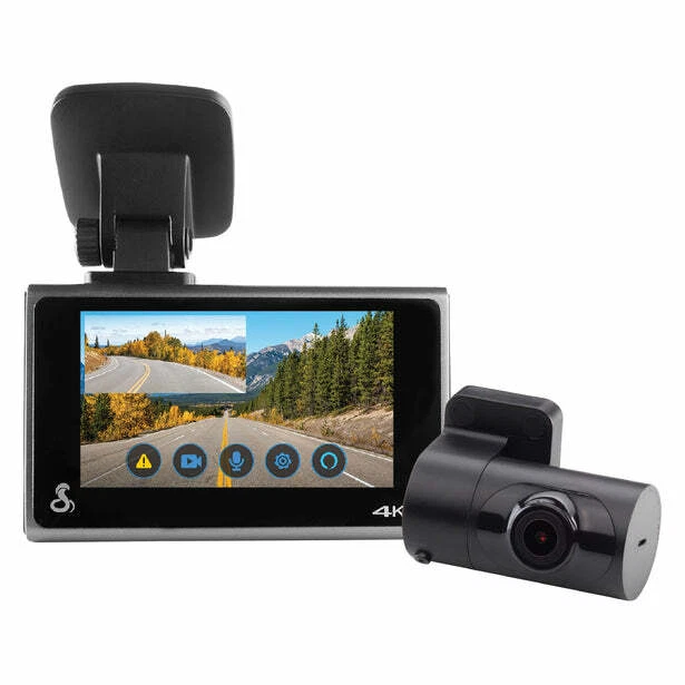 Cobra SC 400/D Ultra HD 4K Resolution Camera Amazon Alexa Built-In Dash Cam - Image 2 of 4