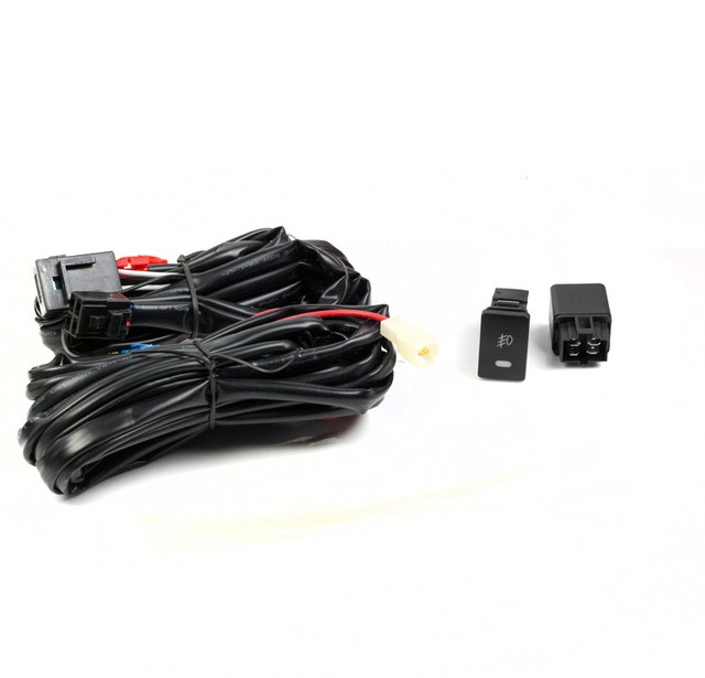 2014-2017 TOYOTA TUNDRA PICKUP FRONT BUMPER CHROME FOG LIGHT+SWITCH W