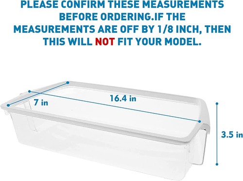 W10321304 Door Shelf Compatible with Whirlpool Refrigerator Replaces PS11752778 - Picture 3 of 6