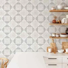 Wall Blush Wallpaper Peel N Stick Panels Navarro Pattern 19"x2' See Description