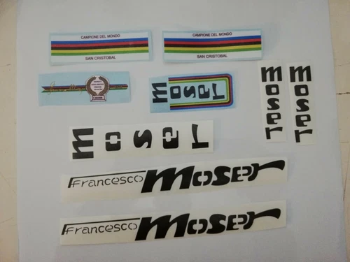 Francesco Moser Old Vintage Deca Compatible Sticker Kit