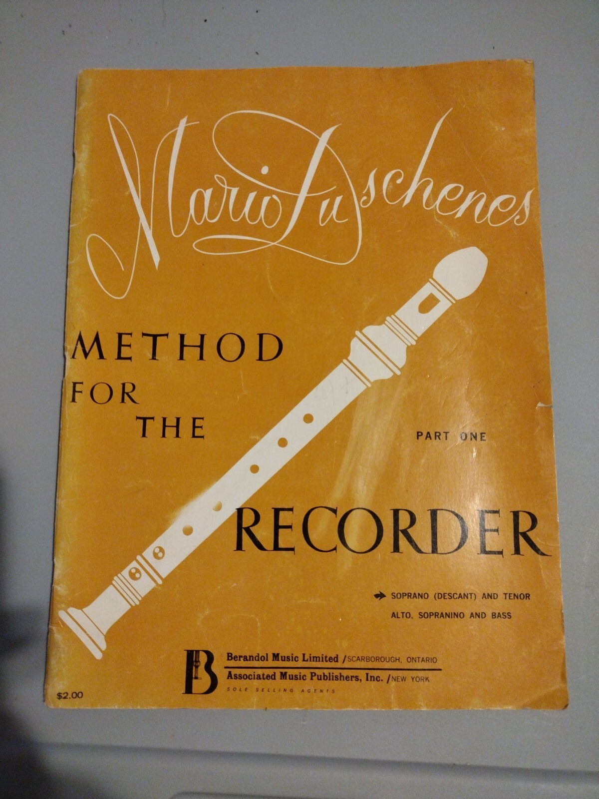 Part One Soprano, Tenor And Bass - 1957