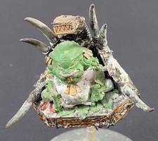 Warhammer Fantasy - Lizardmen - Slaan Mage Priest Vintage Metal OOP - needs TLC