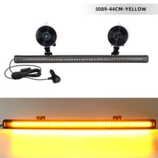 48Led Luz Estroboscópica de Emergencia Coche 48Led 48 Luces Estroboscópicas de Emergencia Amarillo/Blanco