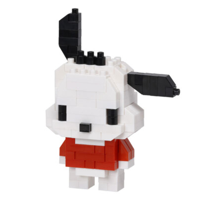 Pochacco Nanoblock Piece 130 pixel art dog boy palm-size Sanrio