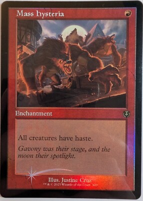 MTG | Mass Hysteria | Innistrad Remastered | Foil | NM | EN