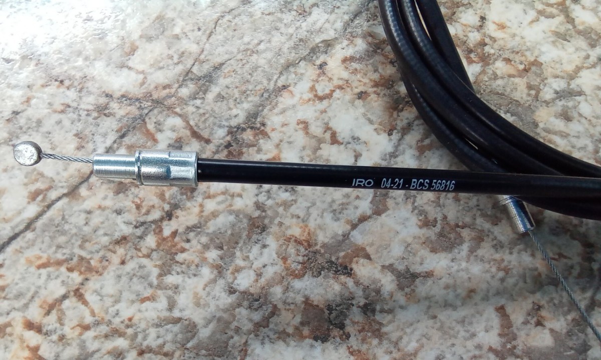 New BCS Walk Behind Wheel Tractor Tiller Throttle Cable 58056816