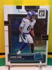 2022 Panini Donruss Optic Rated Rookie #258 Lewis Cine (RC) - Minnesota Vikings 