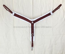 Horse Breast Collar Nylon Synthetic Wool Nylon & Lamb Western Bib