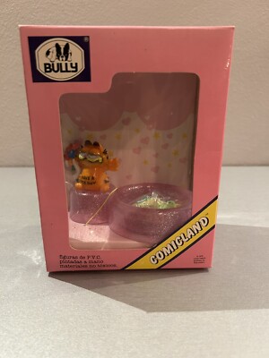 Garfield Have a nice Day Strauß Blumen 1978 Bullyland Comicland OVP