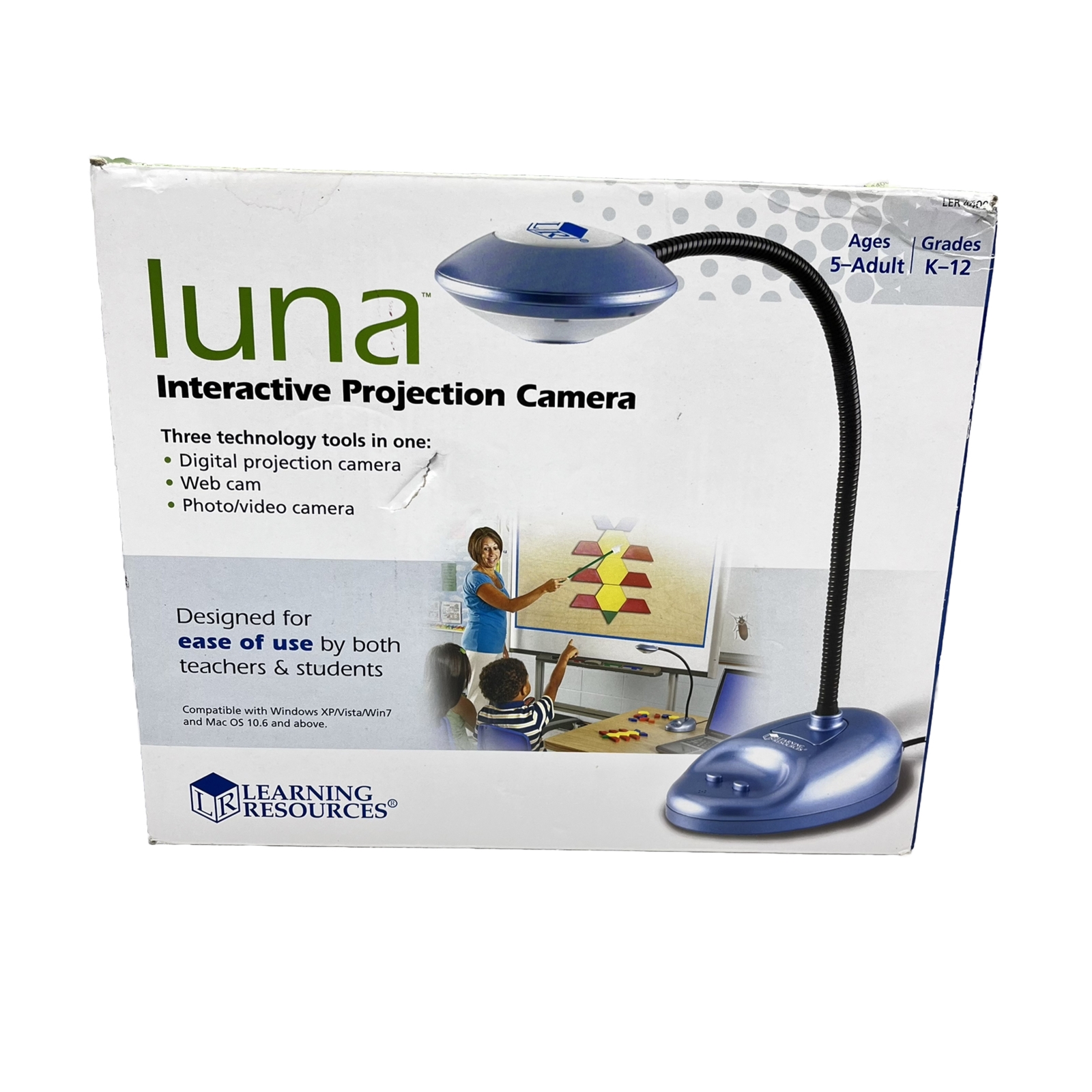Luna Interactive Projection Camera Learning Resources Demonstrate Education NEW