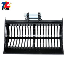 Attachment Mini Excavator Screening Skeleton Bucket 600mm Attachment new