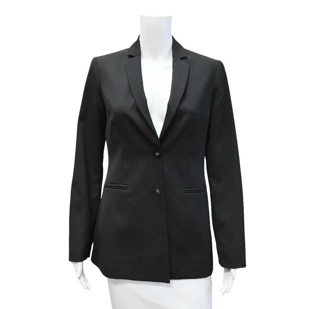 Versace Black Coats, Jackets & Vests for Women