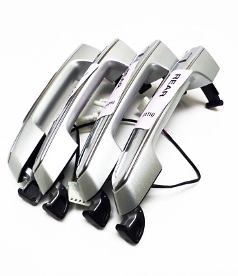 Radiant Silver Metallic Door handles 2013-2019 Cadillac ATS CTS CT6 XTS XT4 XT5 