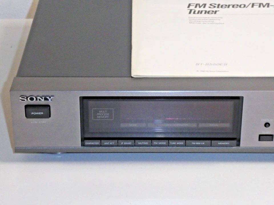 Sony ST-S550ES High-End Stereo FM/AM Vintage Tuner inkl. BDA, 2 Jahre Garantie - Bild 2 von 4