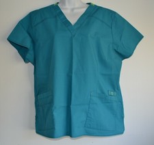 Wonder Flex, Scrubs, Top. 2X, Turquoise