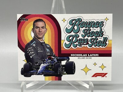 2022 Topps Formula 1 F1 Clean Air Blue Skies Nicholas Latifi Williams Racing
