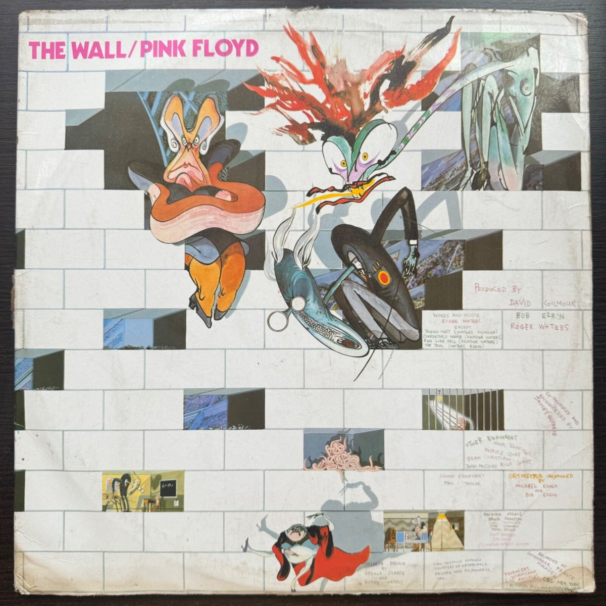 Pink Floyd ‎– The Wall 2 × Vinyl, LP, Album, Stereo,GATEFOLD