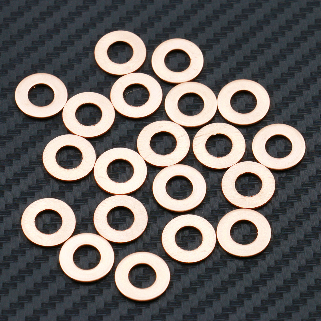 180PCS Solid Copper Washers Sump Plug Assorted Engine Seal Washer S Plug Assorted Engine Seal Washer Set Box - Foto 6