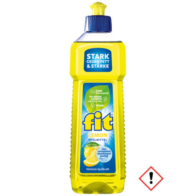 Fit Spülmittel Lemon höchste Spülkraft stark gegen Fett 500ml