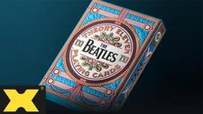 The Beatles (Blue) Playing Cards by theory11